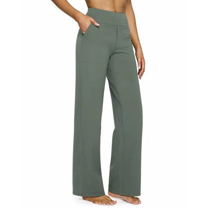 G4Free Women's High-Waist Yoga Pants with Pockets