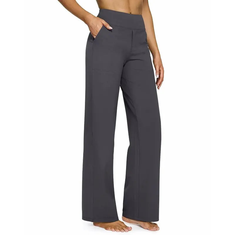 G4Free Women's High-Waist Yoga Pants with Pockets