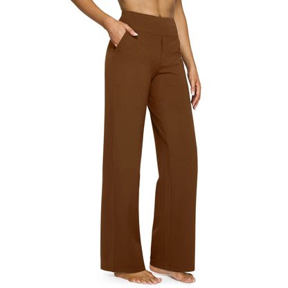 G4Free Women's High-Waist Yoga Pants with Pockets