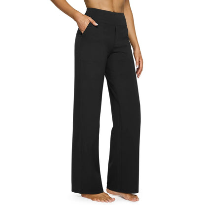 G4Free Women's High-Waist Yoga Pants with Pockets