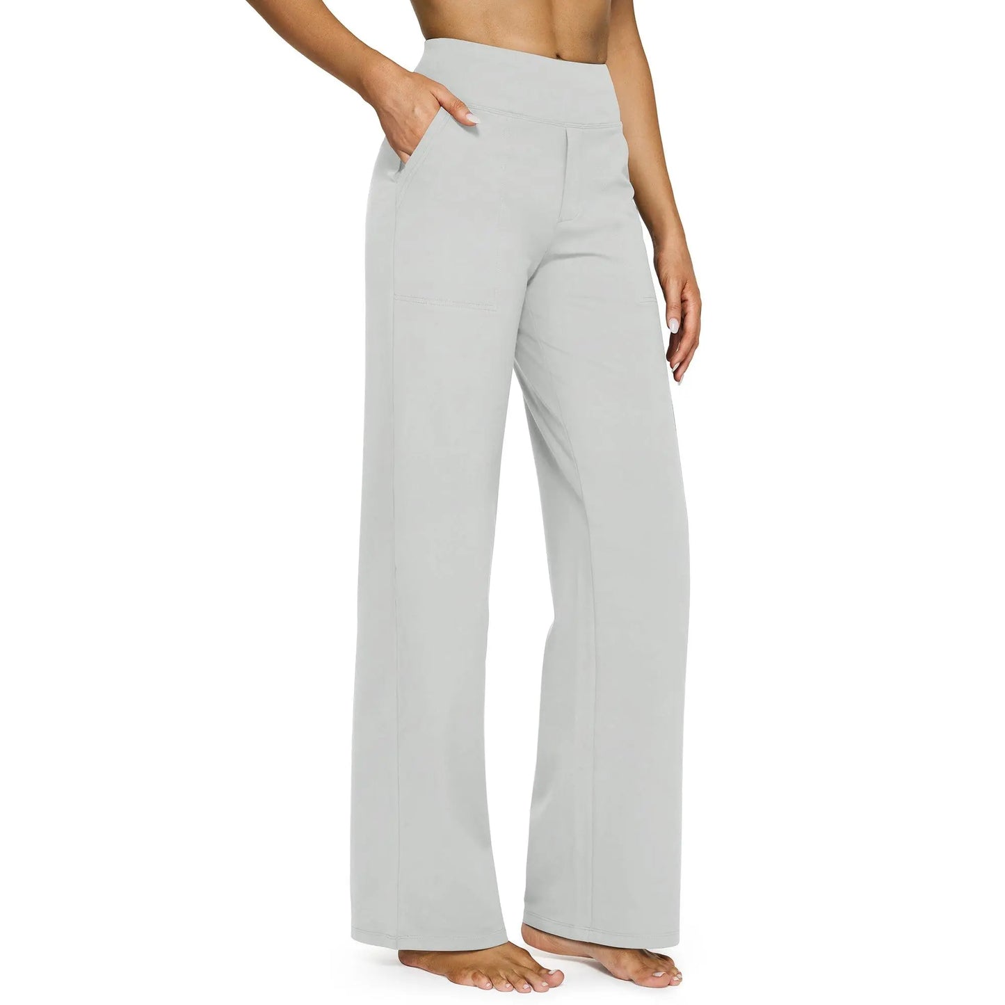 G4Free Women's High-Waist Yoga Pants with Pockets