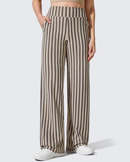 G4Free EverGoing Yoga Pants Women Wide Leg Pants with Pockets High Waist Stretch Dress Casual Sweatpants Petite/Regular/Tall