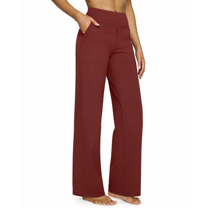 G4Free Women's High-Waist Yoga Pants with Pockets